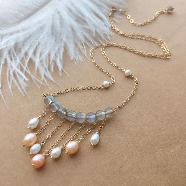 chains ccijing fashion grey moon pearl tassel necklaces natural crystal romantic jewelry women sg1011, Silver
chains ccijing fashion grey moon pearl tassel necklaces natural crystal romantic jewelry women sg1011, Silver