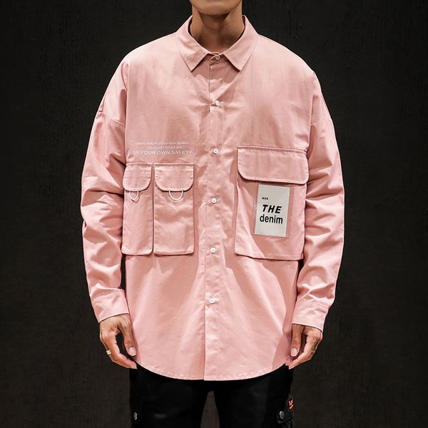 white black oversize hip hop streetwear casual brand shirt men long sleeve loose spring autumn korea clothes kg-264
white black oversize hip hop streetwear casual brand shirt men long sleeve loose spring autumn korea clothes kg-264