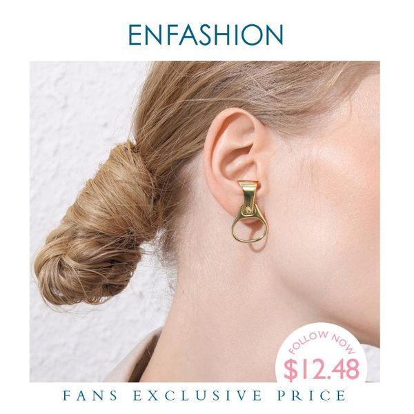 enfashion punk can-ring stud earrings for women gold color statement studs earings fashion jewelry gifts kolczyki 2020 ec191076, Golden;silver
enfashion punk can-ring stud earrings for women gold color statement studs earings fashion jewelry gifts kolczyki 2020 ec191076, Golden;silver