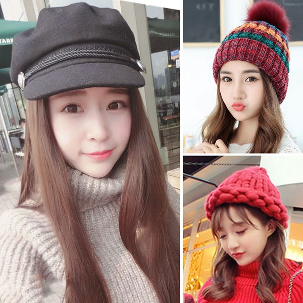 skullies beanies knitted winter hats for women girls female braided crochet beanies warm hat casual winter warm cap beanie hats, Blue;gray
skullies beanies knitted winter hats for women girls female braided crochet beanies warm hat casual winter warm cap beanie hats, Blue;gray