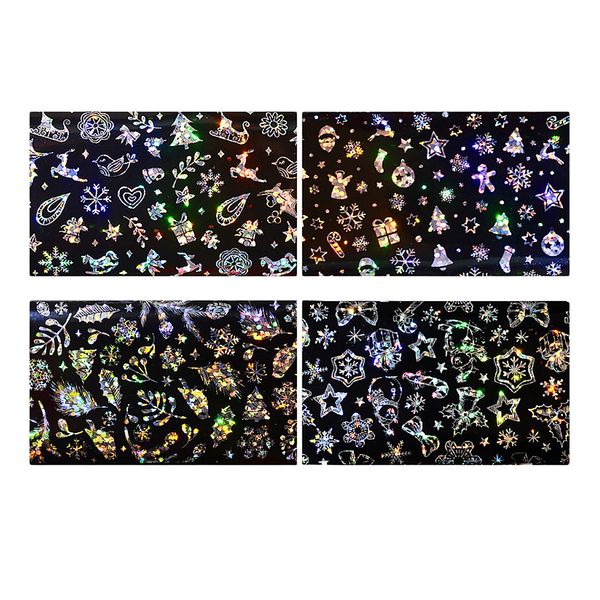 4pcs chirstmas style various patterns snowflake plant nail art stickers sparkly diy fingernail decals
4pcs chirstmas style various patterns snowflake plant nail art stickers sparkly diy fingernail decals
