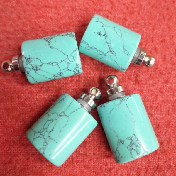 charms 2pcs nature stone pendants women perfume bottle accessories diy jewelry findings selling malachite blue turq, Bronze;silver
charms 2pcs nature stone pendants women perfume bottle accessories diy jewelry findings selling malachite blue turq, Bronze;silver