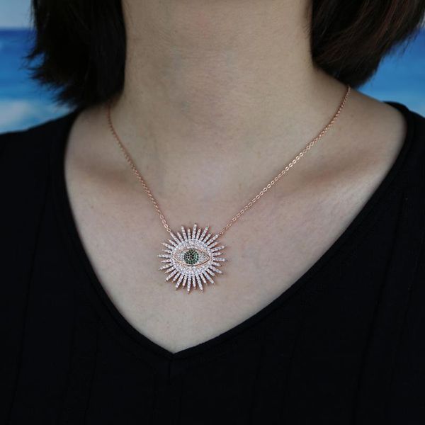 pendant necklaces large big evil eye necklace with cz paved sun flower round lucky turkish charm women chain jewelry, Silver
pendant necklaces large big evil eye necklace with cz paved sun flower round lucky turkish charm women chain jewelry, Silver