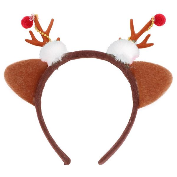 1pc christmas antler headdress christmas hair hoop cute deer horn hair hoop hairpin accessory
1pc christmas antler headdress christmas hair hoop cute deer horn hair hoop hairpin accessory