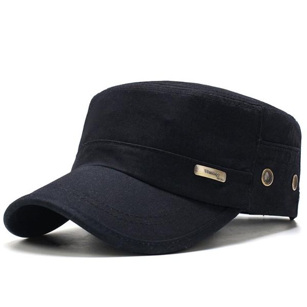 men summer army caps adjustable spring baseball fashion classic cotton flat hat outdoor sunproof casual, Blue;gray
men summer army caps adjustable spring baseball fashion classic cotton flat hat outdoor sunproof casual, Blue;gray