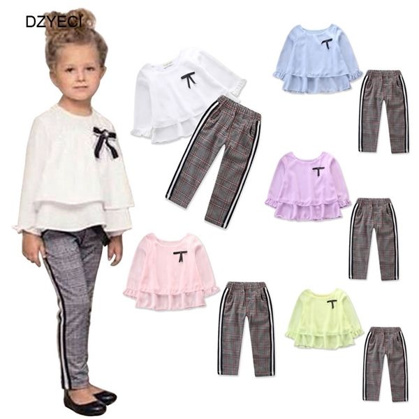 dzyeci little baby girl 2pc set boutique outfit for kid bow ruffle t shirt plaid pant suit child back to school tracksuit, White
dzyeci little baby girl 2pc set boutique outfit for kid bow ruffle t shirt plaid pant suit child back to school tracksuit, White