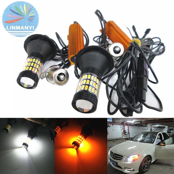 2pcs switchback dual color t20 w21w 7440 ba15s bau15s 1156 60smd 1800lm led bulbs dual function led lights
2pcs switchback dual color t20 w21w 7440 ba15s bau15s 1156 60smd 1800lm led bulbs dual function led lights