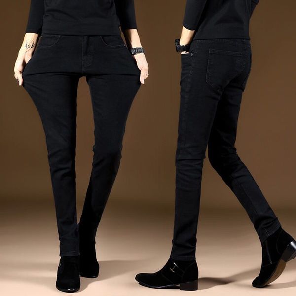 classic advanced stretch black /blue jeans 2020 new style business fashion denim slim fit jean trousers male brand pants
classic advanced stretch black /blue jeans 2020 new style business fashion denim slim fit jean trousers male brand pants