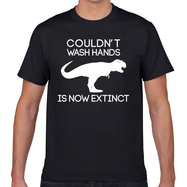 t shirt men couldnt wash hands is now extinct basic black geek short male tshirt xxxl
t shirt men couldnt wash hands is now extinct basic black geek short male tshirt xxxl