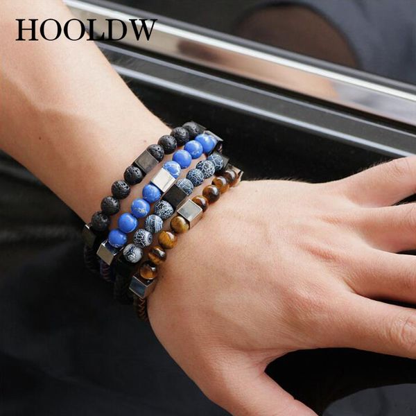 charm bracelets hooldw fashion bracelet natural stone beads volcanic tiger eye braided leather stainless steel bangles, Golden;silver
charm bracelets hooldw fashion bracelet natural stone beads volcanic tiger eye braided leather stainless steel bangles, Golden;silver