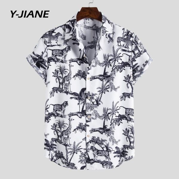 men's casual shirts palm tree printed hawaiian beach shirt for men 2021 summer short sleeve aloha mens holiday vacation clothing chemis, White;black
men's casual shirts palm tree printed hawaiian beach shirt for men 2021 summer short sleeve aloha mens holiday vacation clothing chemis, White;black