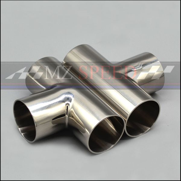 51mm 2" 57mm 63mm 76mm od sanitary weld t-typethree links pipe 304 stainless steel car exhaust pipe muffler welded
51mm 2" 57mm 63mm 76mm od sanitary weld t-typethree links pipe 304 stainless steel car exhaust pipe muffler welded