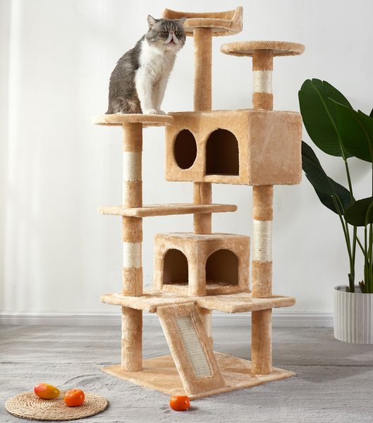 сша фото 51 дюймов multi-level cat tree cat кондо с когтеточке котята активность tower pet play house мебель
сша фото 51 дюймов multi-level cat tree cat кондо с когтеточке котята активность tower pet play house мебель