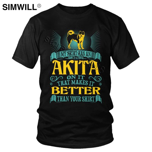 unique lates men cotton japanese dog t shirt short sleeve my shirt has an akita inu better than yours print t-shirt gift clothes
unique lates men cotton japanese dog t shirt short sleeve my shirt has an akita inu better than yours print t-shirt gift clothes