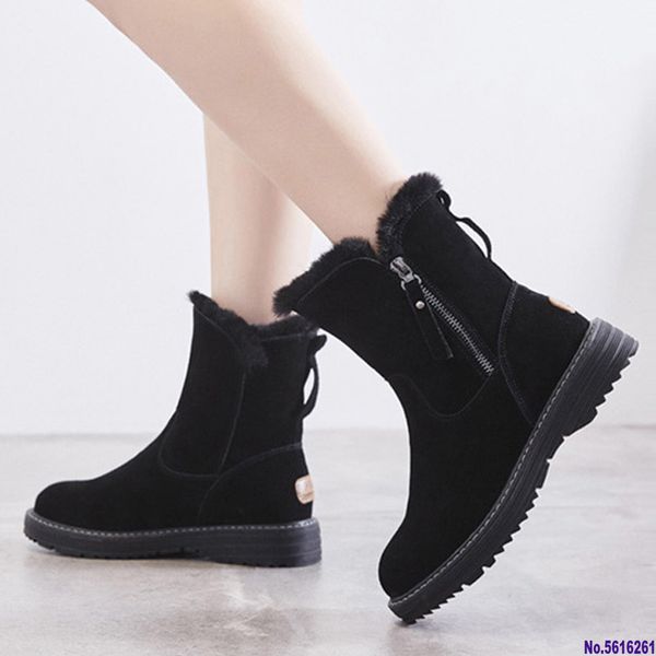 100% genuine leather winter shoes women snow boots warm shoes cold winter woman ankle boots female height increasing 4.5cm a1668, Black 
100% genuine leather winter shoes women snow boots warm shoes cold winter woman ankle boots female height increasing 4.5cm a1668, Black