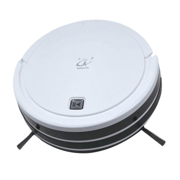 automatic smart cleaning sweeping robotic vacuum cleaner floor sweeper white drag sweeping broom mop dust collector