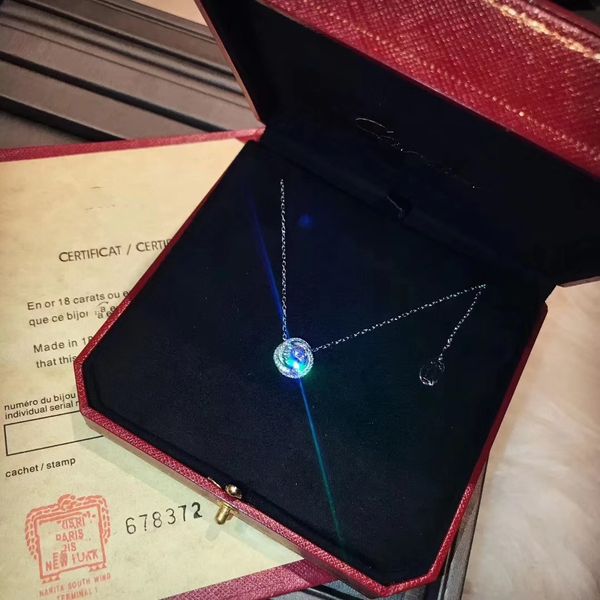 Luxury Trinity Designer S925 Sterling Silver Big Round Zircon Three Layers Crystal Pendant Necklace For Women Jewelry
Luxury Trinity Designer S925 Sterling Silver Big Round Zircon Three Layers Crystal Pendant Necklace For Women Jewelry