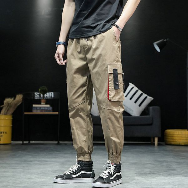 men's pants hip hop cargo men fashion harajuku harem pant streetwear joggers sweatpant multi-pocket casual mens drop, Black
men's pants hip hop cargo men fashion harajuku harem pant streetwear joggers sweatpant multi-pocket casual mens drop, Black