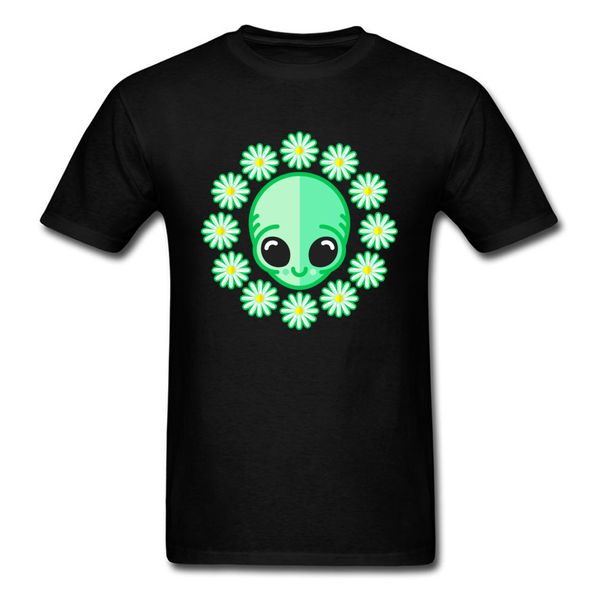 happy alien with flower wreath 2018 men's funny t-shirts holiday cotton black cartoon t shirt hip hop style
happy alien with flower wreath 2018 men's funny t-shirts holiday cotton black cartoon t shirt hip hop style