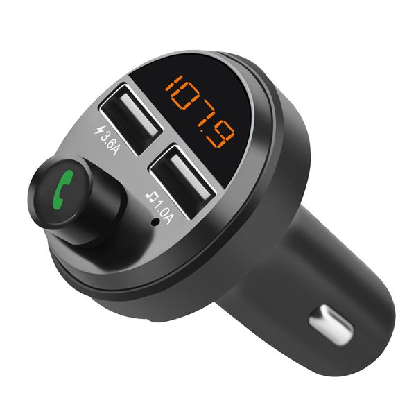 bluetooth 5.0 fm transmitter wireless handscar kit o car mp3 player 5v 3.6a dual usb fast charger adapter
bluetooth 5.0 fm transmitter wireless handscar kit o car mp3 player 5v 3.6a dual usb fast charger adapter