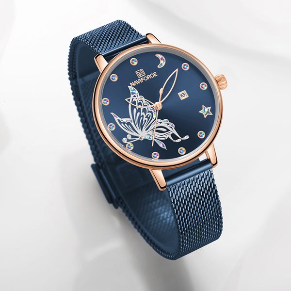 ladies womens watches naviforce luxury waterproof stainless steel casual brand ultra-thin watch quartz wrist fashion oomfc, Slivery;brown
ladies womens watches naviforce luxury waterproof stainless steel casual brand ultra-thin watch quartz wrist fashion oomfc, Slivery;brown