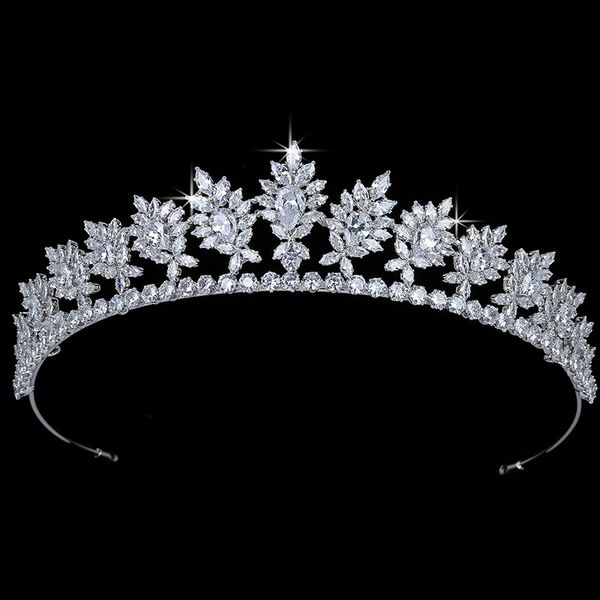 crown hadiyana trendy leaf shape graceful luxury jewelry wedding bride hair accessories cubic zirconia tiara bc5694 tocado novia, Golden;silver
crown hadiyana trendy leaf shape graceful luxury jewelry wedding bride hair accessories cubic zirconia tiara bc5694 tocado novia, Golden;silver