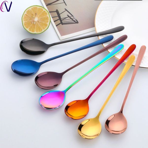 buyer star 8 colors stainless steel spoon with long handle ice spoon coffee home kitchen tableware spoons size 21 cm
buyer star 8 colors stainless steel spoon with long handle ice spoon coffee home kitchen tableware spoons size 21 cm