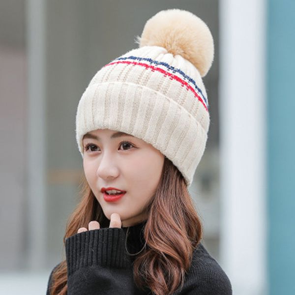 2020 новая мода зима hat для женщин красный синий полосатый beanie толстый и теплый вязаный шерстяной колпак большой прекрасный помпоны женщ, Blue;gray
2020 новая мода зима hat для женщин красный синий полосатый beanie толстый и теплый вязаный шерстяной колпак большой прекрасный помпоны женщ, Blue;gray