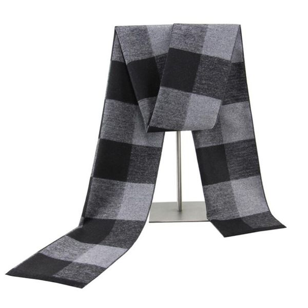 winter men's plaid scarf warm and thick imitation cashmere all-match scarf men, Blue;gray
winter men's plaid scarf warm and thick imitation cashmere all-match scarf men, Blue;gray