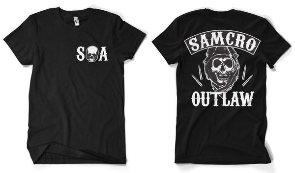 print men t shirt summer samcro outlaw big & tall men's t-shirt