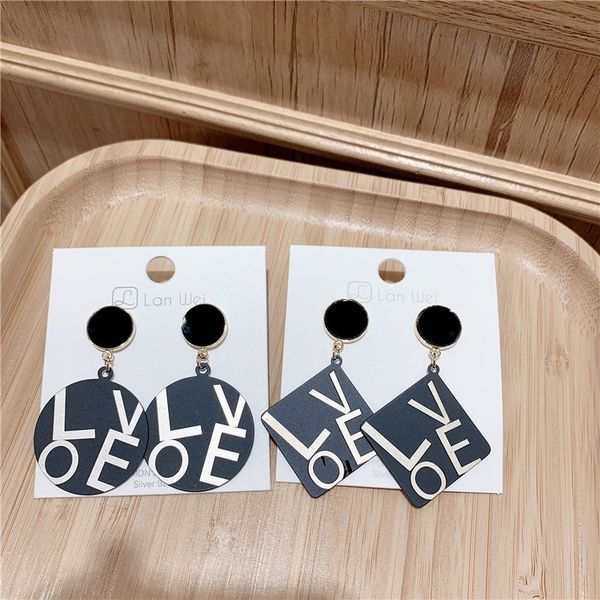 s925 silver pin earrings female net red 2020 new wave love geometric temperament long earrings korean retro, Golden;silver
s925 silver pin earrings female net red 2020 new wave love geometric temperament long earrings korean retro, Golden;silver