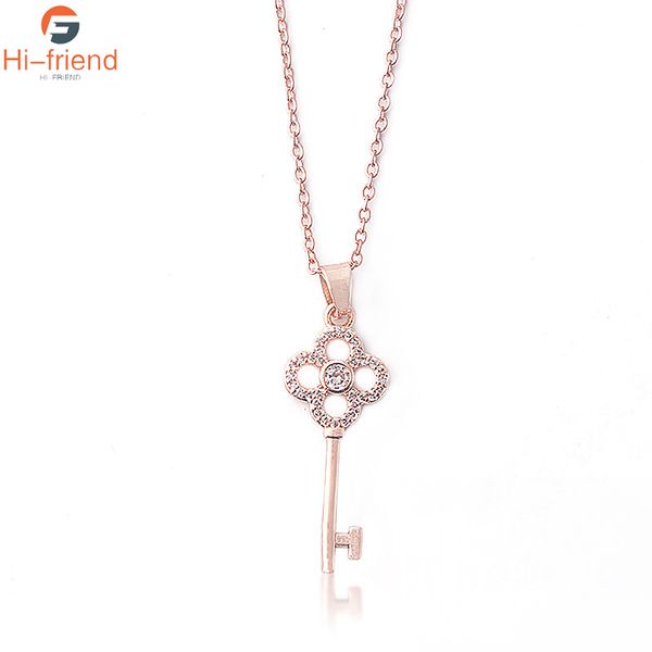 new rose gold key lucky charms zircon bead fit original bracelet pendant charms for jewelry making woman jewellery, Silver
new rose gold key lucky charms zircon bead fit original bracelet pendant charms for jewelry making woman jewellery, Silver