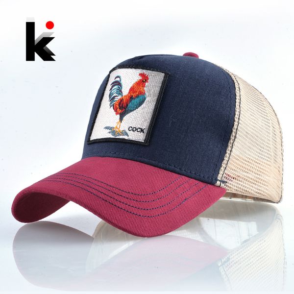 fashion baseball cap for men women summer mesh embroidery cock trucker bones snapback hip hop hat casual cotton casquette, Blue;gray
fashion baseball cap for men women summer mesh embroidery cock trucker bones snapback hip hop hat casual cotton casquette, Blue;gray