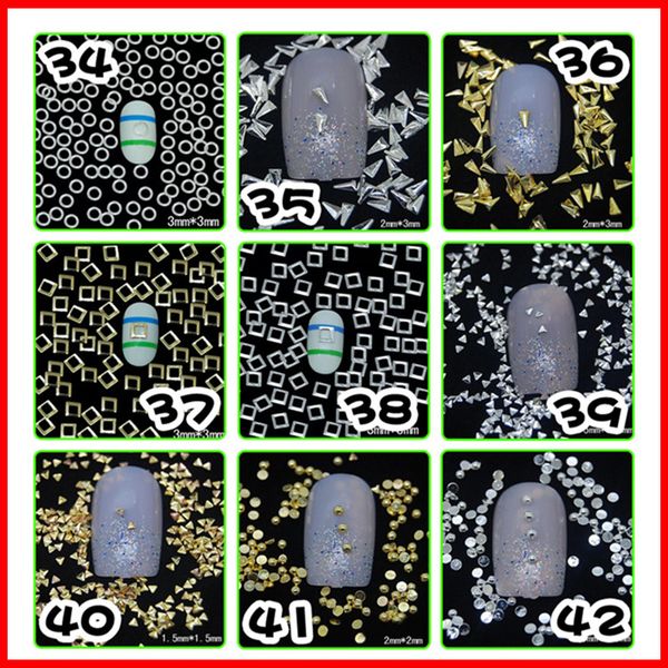 rivet punk style nail rhinestone crystal nail accessories for nails 3d art mixed decoration gems need gel polish, Silver;gold
rivet punk style nail rhinestone crystal nail accessories for nails 3d art mixed decoration gems need gel polish, Silver;gold
