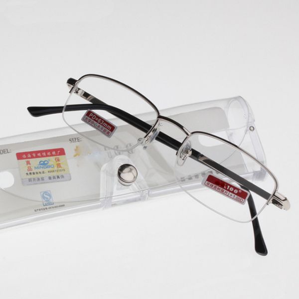 sunglasses men women flexible readers crysta half frame eyeglasses spectacles reading glasses metal 1.00-4.00, White;black
sunglasses men women flexible readers crysta half frame eyeglasses spectacles reading glasses metal 1.00-4.00, White;black