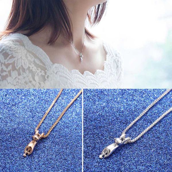 fashion brushed pet cat pendant necklace lovely cute animals necklace fine jewelry accessories for girls birthday party gift, Silver
fashion brushed pet cat pendant necklace lovely cute animals necklace fine jewelry accessories for girls birthday party gift, Silver