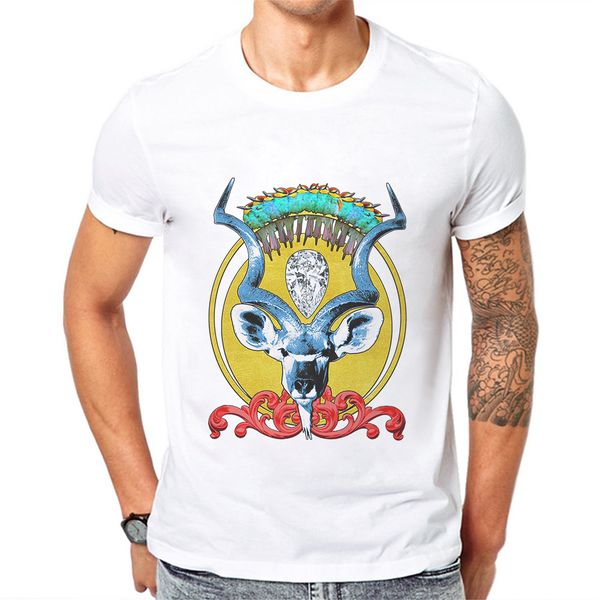 2019 new arrival men t shirt short sleeve casual male fashion hipster tee shirts deer printed o neck cotton mens tshirts
2019 new arrival men t shirt short sleeve casual male fashion hipster tee shirts deer printed o neck cotton mens tshirts