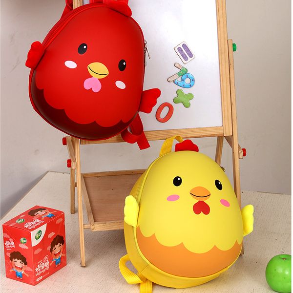 2020 new cartoon schoolbag for elementary school students kindergarten backpack korean fashion bag 3d eggshell chicken cute childrens school
2020 new cartoon schoolbag for elementary school students kindergarten backpack korean fashion bag 3d eggshell chicken cute childrens school