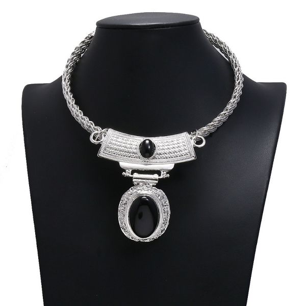 exknl oval vintage statement long necklace bohemian maxi pendant choker collar necklace women collier fashion jewelry wholesale, Golden;silver
exknl oval vintage statement long necklace bohemian maxi pendant choker collar necklace women collier fashion jewelry wholesale, Golden;silver