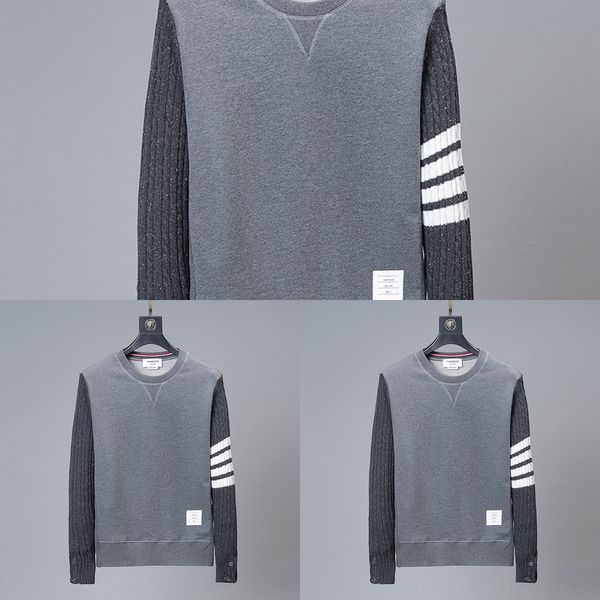 tb2020 new four-bar casual stitching and women's base sweater same style men's daily sweater base nzc39, Black
tb2020 new four-bar casual stitching and women's base sweater same style men's daily sweater base nzc39, Black