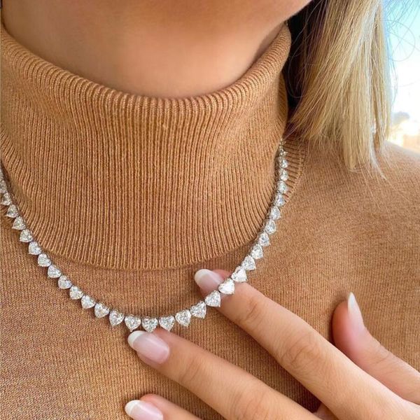 white pink iced out bling 5a heart arrow cz paved heart tennis necklace for women girlfriend valentine's day fashion jewelry, Golden;silver
white pink iced out bling 5a heart arrow cz paved heart tennis necklace for women girlfriend valentine's day fashion jewelry, Golden;silver