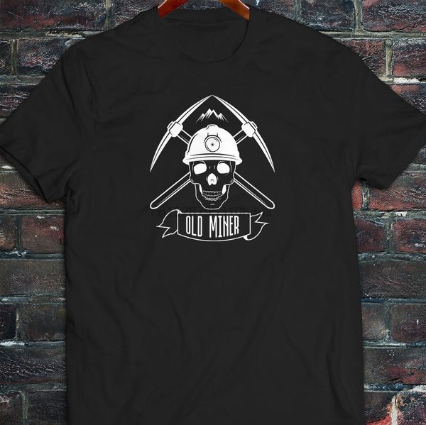 2020 летняя мода hot old miner skull шахтный ax горы горно mens черная футболка футболка
2020 летняя мода hot old miner skull шахтный ax горы горно mens черная футболка футболка