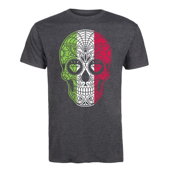 2019 summer men short-sleeved men short sleeve fitness clothing sugar skull, mex flag make my own t shirt
2019 summer men short-sleeved men short sleeve fitness clothing sugar skull, mex flag make my own t shirt