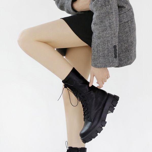 boots all-match black round toe thick heel zipper nude 2021 autumn and winter leather size 33-42
boots all-match black round toe thick heel zipper nude 2021 autumn and winter leather size 33-42