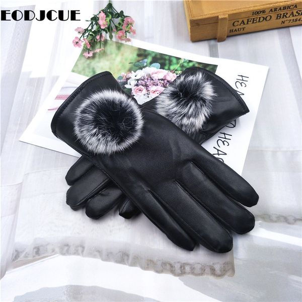 five fingers gloves wholesale pompom elegant women pu leather autumn winter thermal windproof full finger glove, Blue;gray
five fingers gloves wholesale pompom elegant women pu leather autumn winter thermal windproof full finger glove, Blue;gray