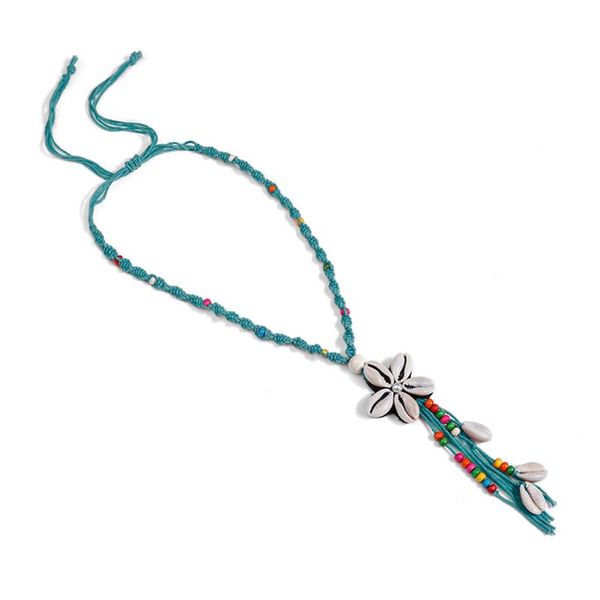bohemian necklaces beads tassel shell pendant necklace woman girl jewellery gift, Silver
bohemian necklaces beads tassel shell pendant necklace woman girl jewellery gift, Silver