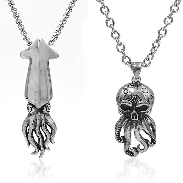 pendant necklaces 2021 fashion pendants necklace 316l squid ocs stainless steel chain long statement men women hip hop jewelry boy girl, Silver
pendant necklaces 2021 fashion pendants necklace 316l squid ocs stainless steel chain long statement men women hip hop jewelry boy girl, Silver