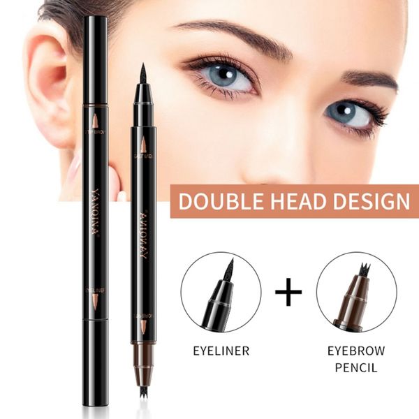eyeliner black quick-drying pen eyebrow pencil 2 in 1 durable waterproof not blooming double-headed makeup
eyeliner black quick-drying pen eyebrow pencil 2 in 1 durable waterproof not blooming double-headed makeup