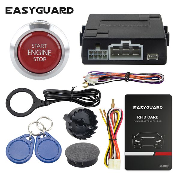 easyguard rfid car alarm system with engine start button start/sand transponder immobilizer keyless go system dc12v
easyguard rfid car alarm system with engine start button start/sand transponder immobilizer keyless go system dc12v