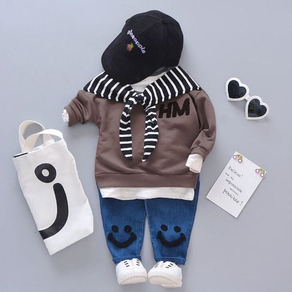 children baby clothes boy girls spring autumn suit infant collar long sleeve casual pants sets toddler fashion cotton tracksuits, White
children baby clothes boy girls spring autumn suit infant collar long sleeve casual pants sets toddler fashion cotton tracksuits, White